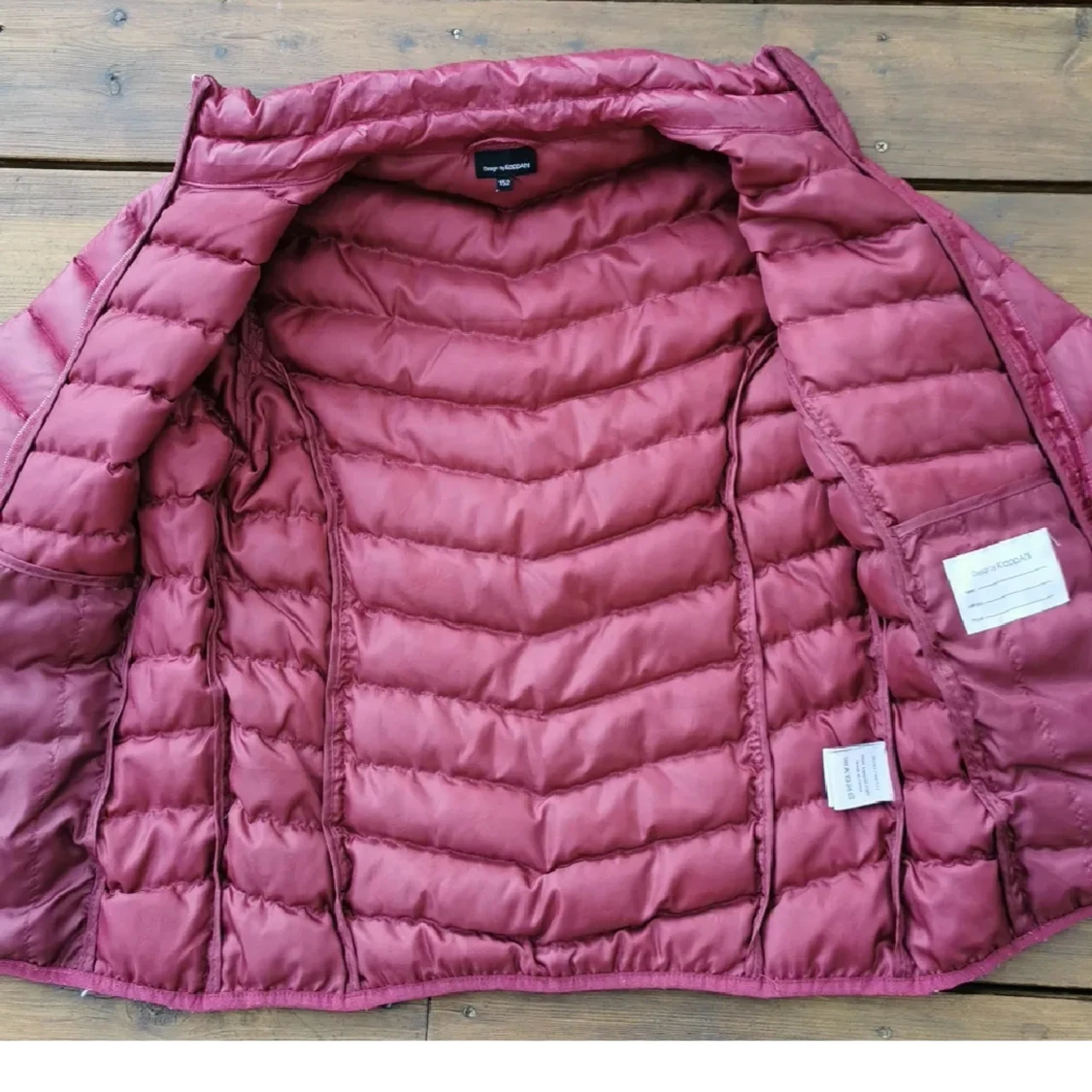 VinRöd Täckjacka KappAhl - 91