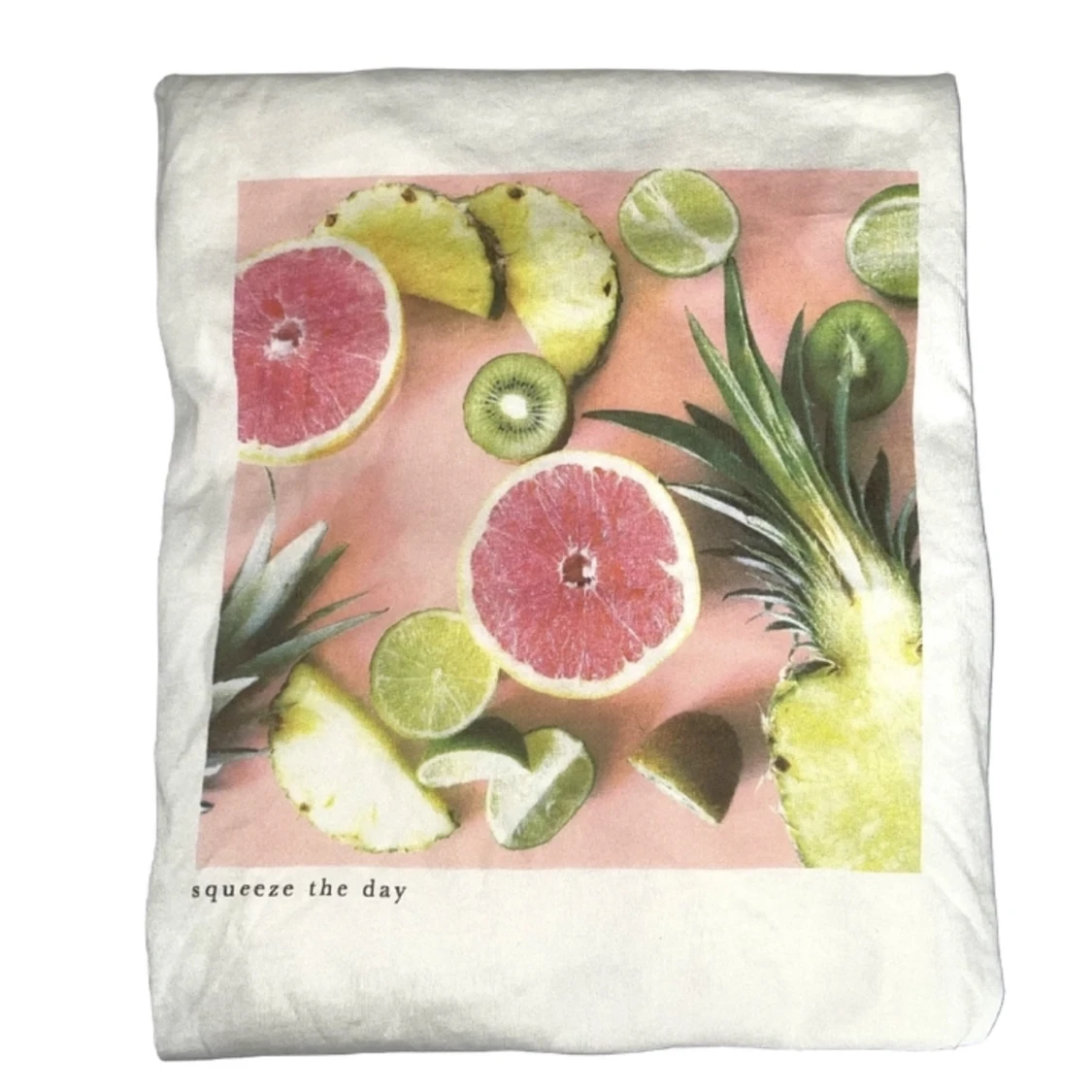 Vit T-Shirt med tryck 