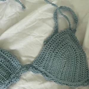 Virkad bikiniöverdel - Egenvirkad bikini överdel🐬