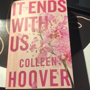 Bok it ends with is  - Jag säljer sena bok har aldrig kommit till användning. Den är i bra skick den har bara en orange prick i hörnet (se sista bilden) skriv om ni är intresserade 