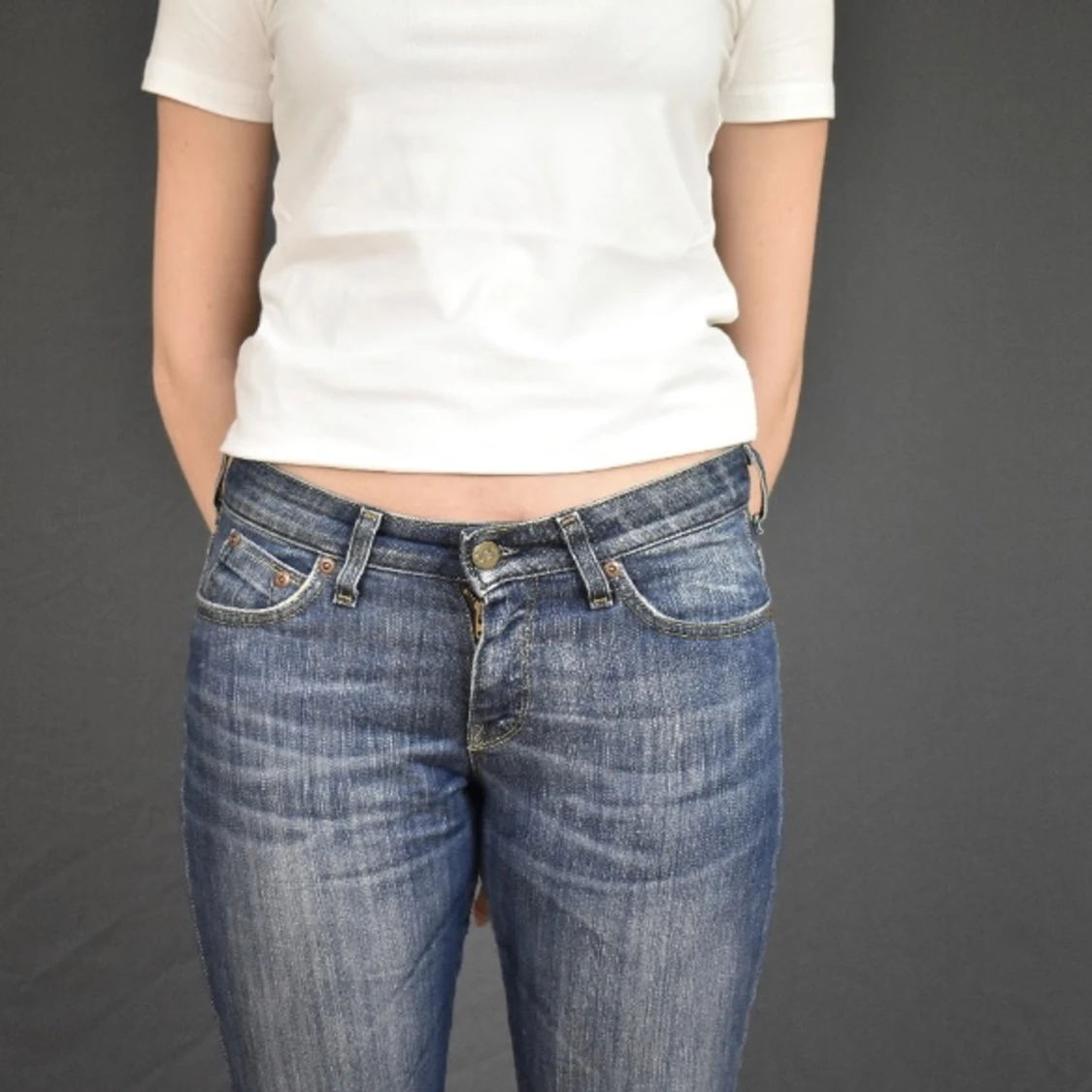 Lågmidjade jeans  - 90