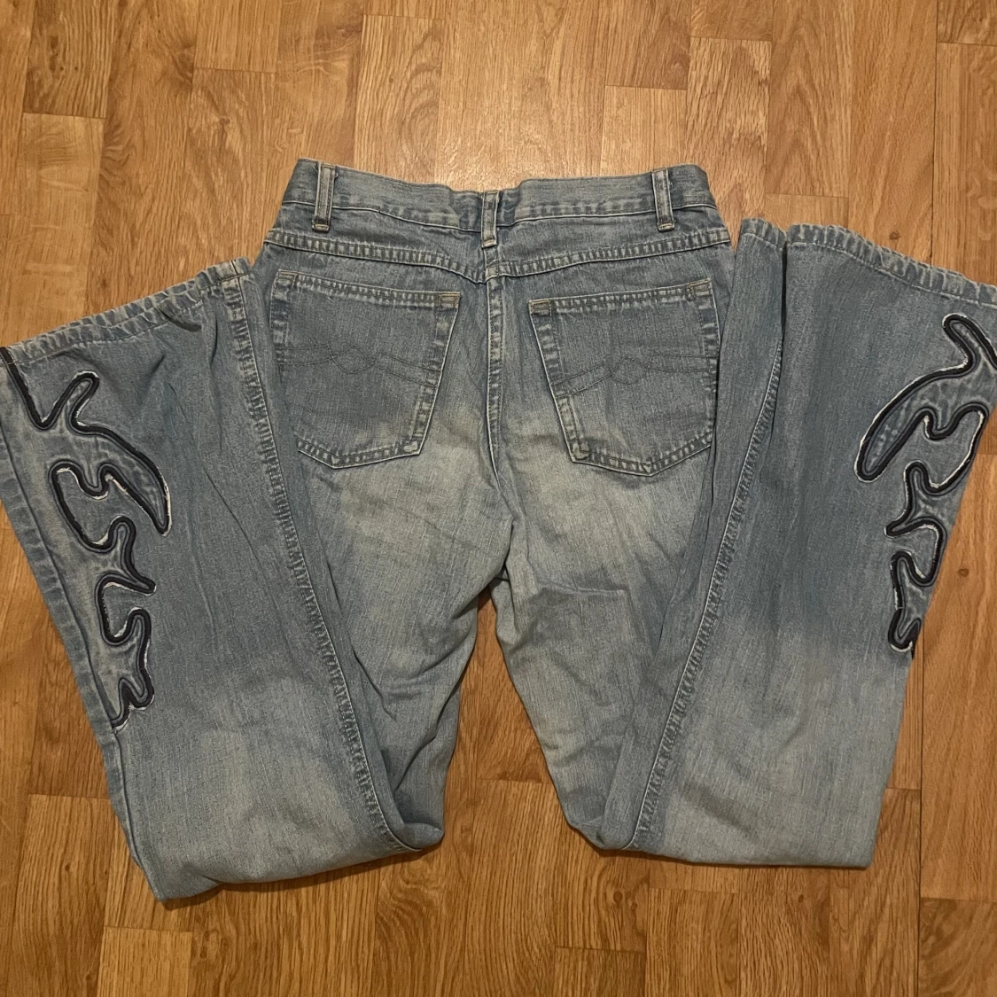Ljus blåa jeans - 90