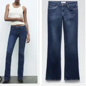 Från zara. Lågmidjade Bootcut jeans, aldrig använda.