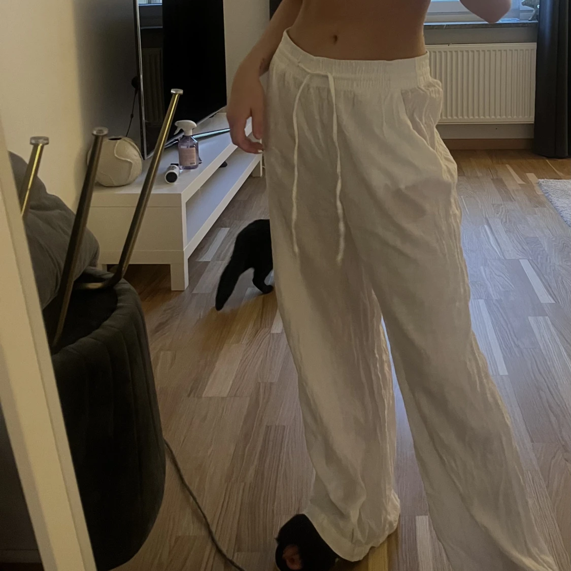 Linnebyxor Gina Tricot