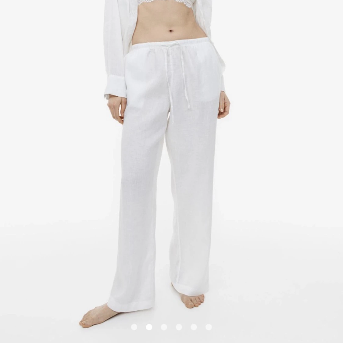 H&M Linnebyxor storlek M
