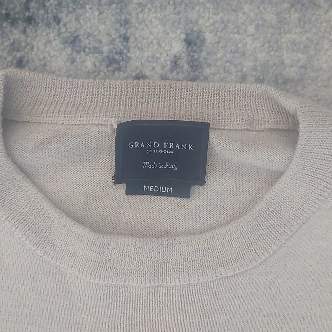 Stickad Grand Frank Tröja  - 90