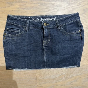 Kjol  - Blå jeans kjol💗figursydd 