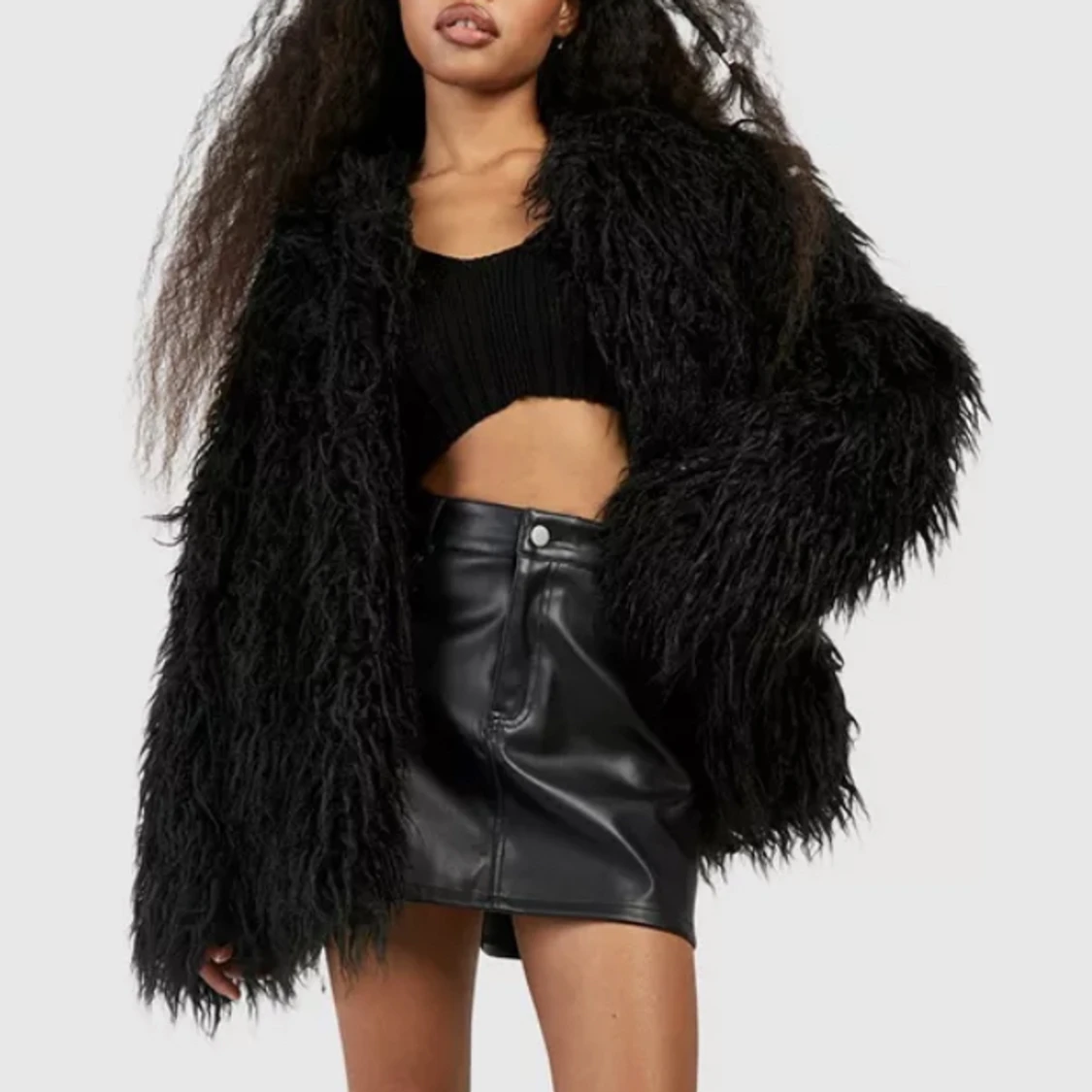 Otroligt fin NY päls från Boohoo - 91