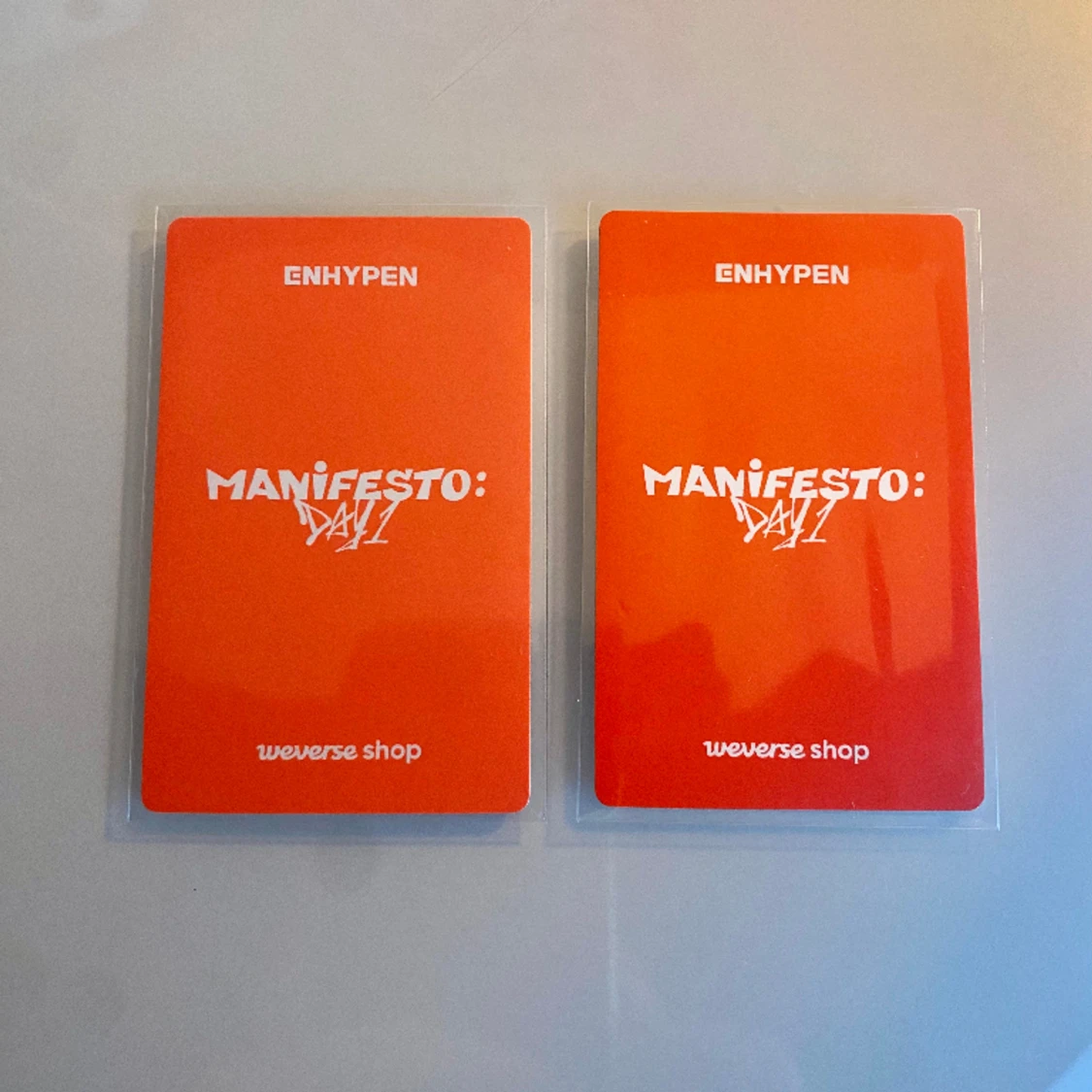 Enhypen manifesto Weverse pob pcs - 90