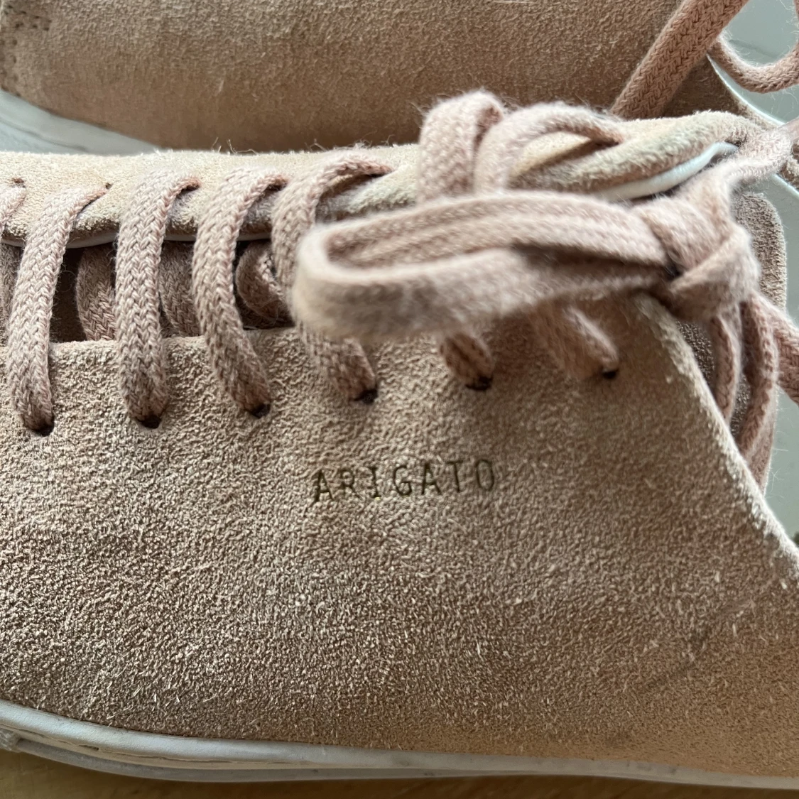 Axel Arigato skor strl 38 rosa mocka och läder - 91