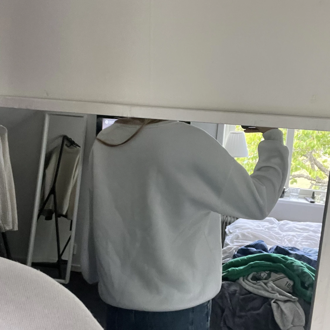 sweatshirt med tryck  - 90