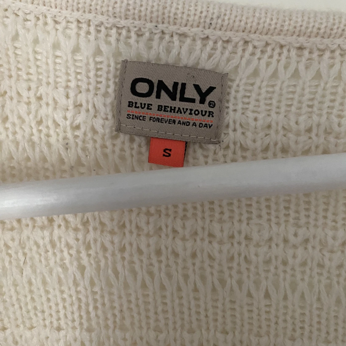 Vit/beige kofta - 90