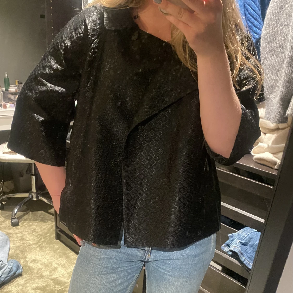 Trekvartsärmad jacka 