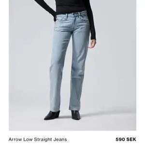 Säljer dessa super snygga jeans från weekday, passar inte mig längre då jag gått upp i vikt!