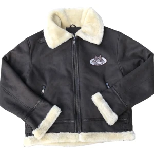 Von Dutch Läderjacka Pilotjacka - .