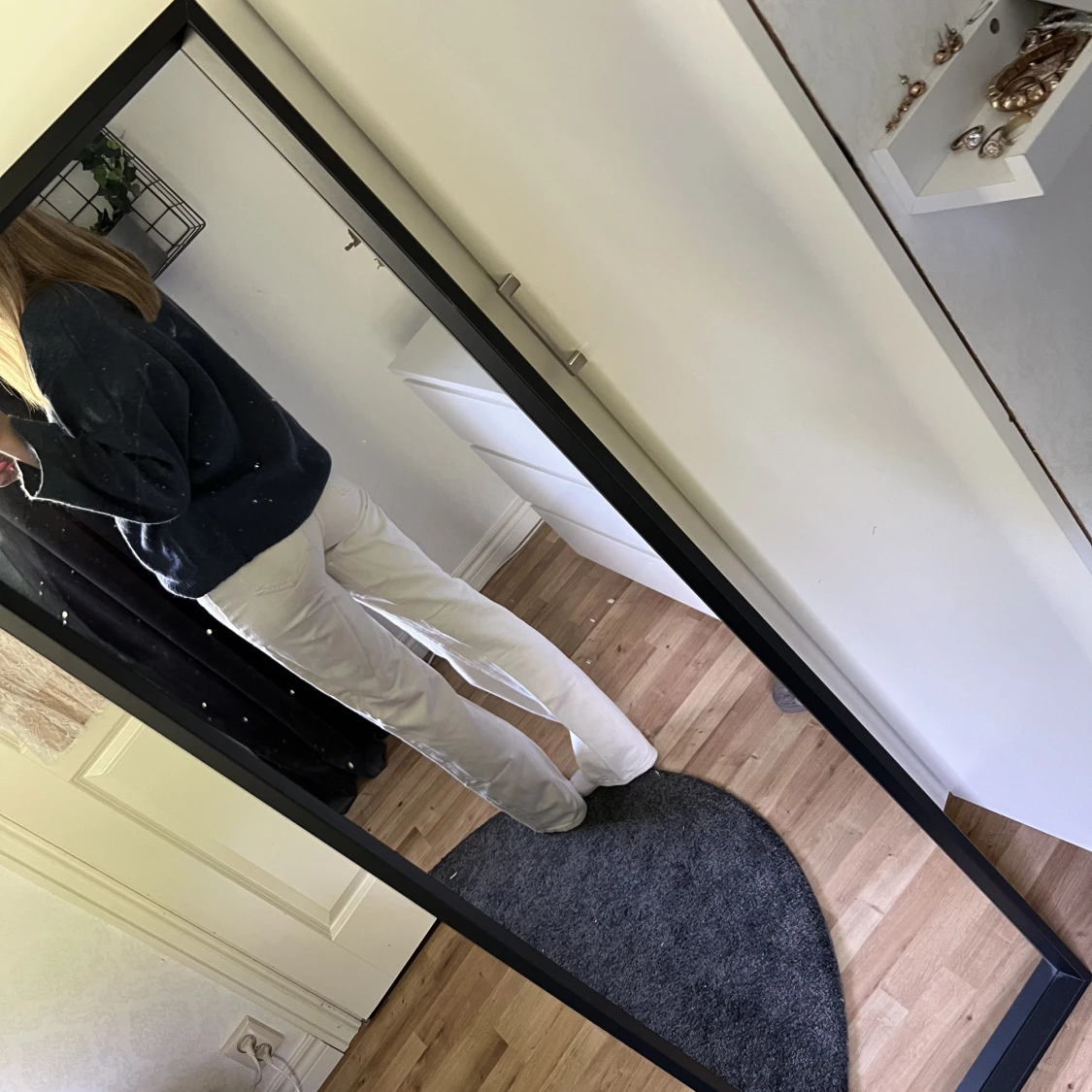 Beiga raka jeans - 90