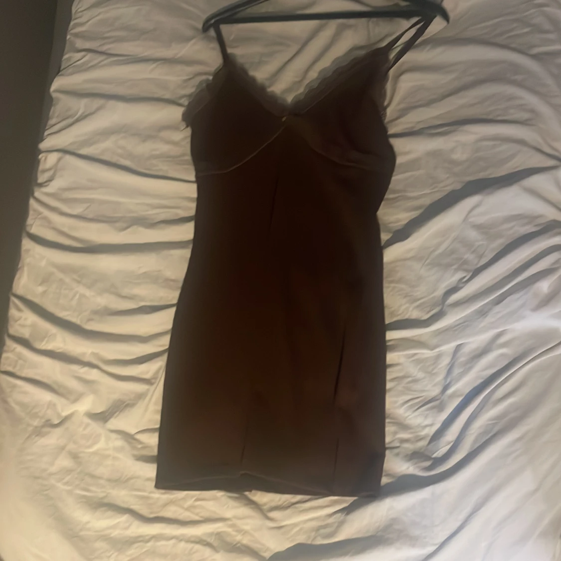 Brun klänning