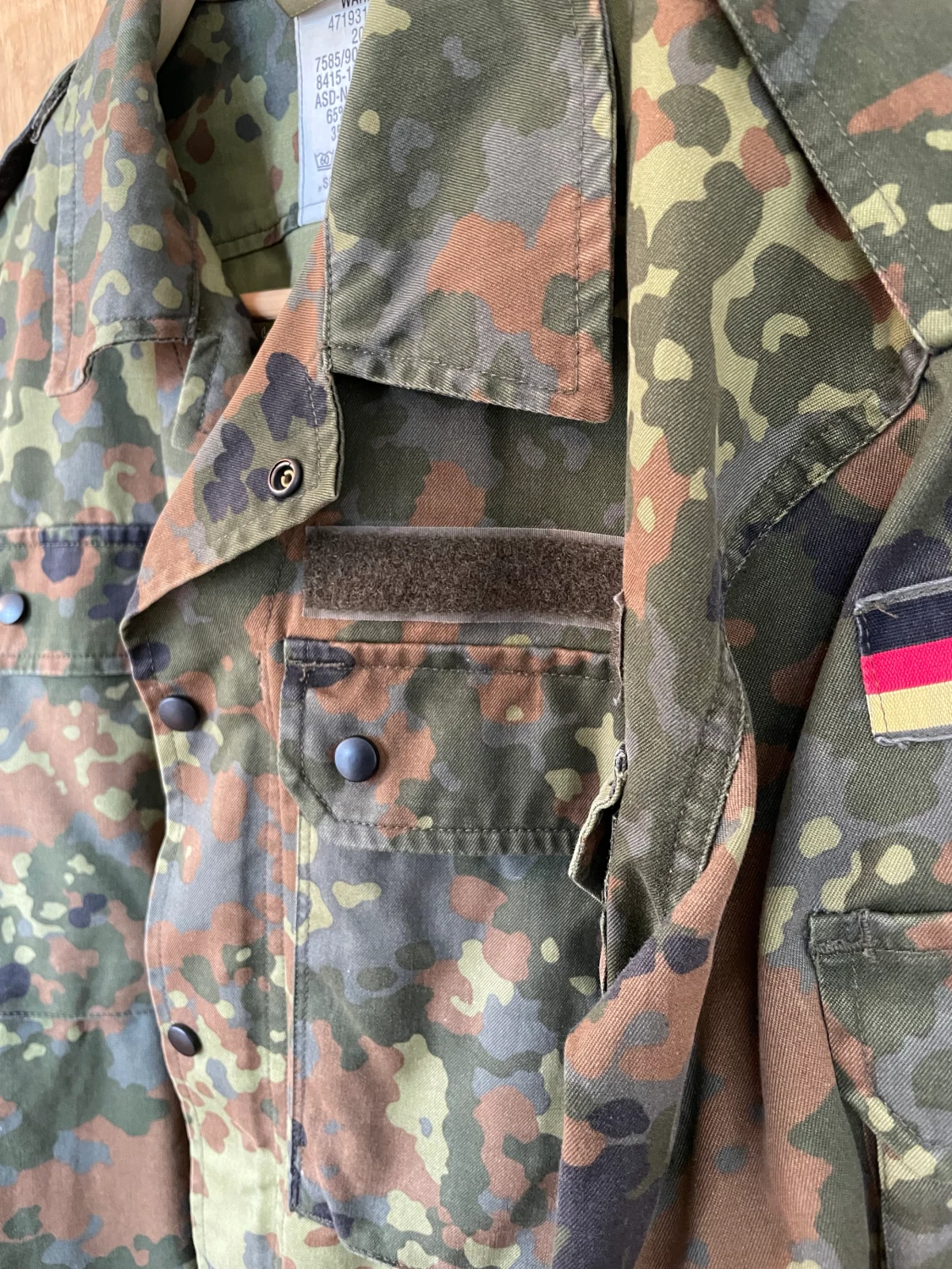 Overshirt / skjortjacka camouflage - 90