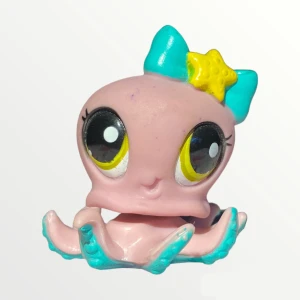 Lps #2264 Octopus - Rosa bläckfisk.
