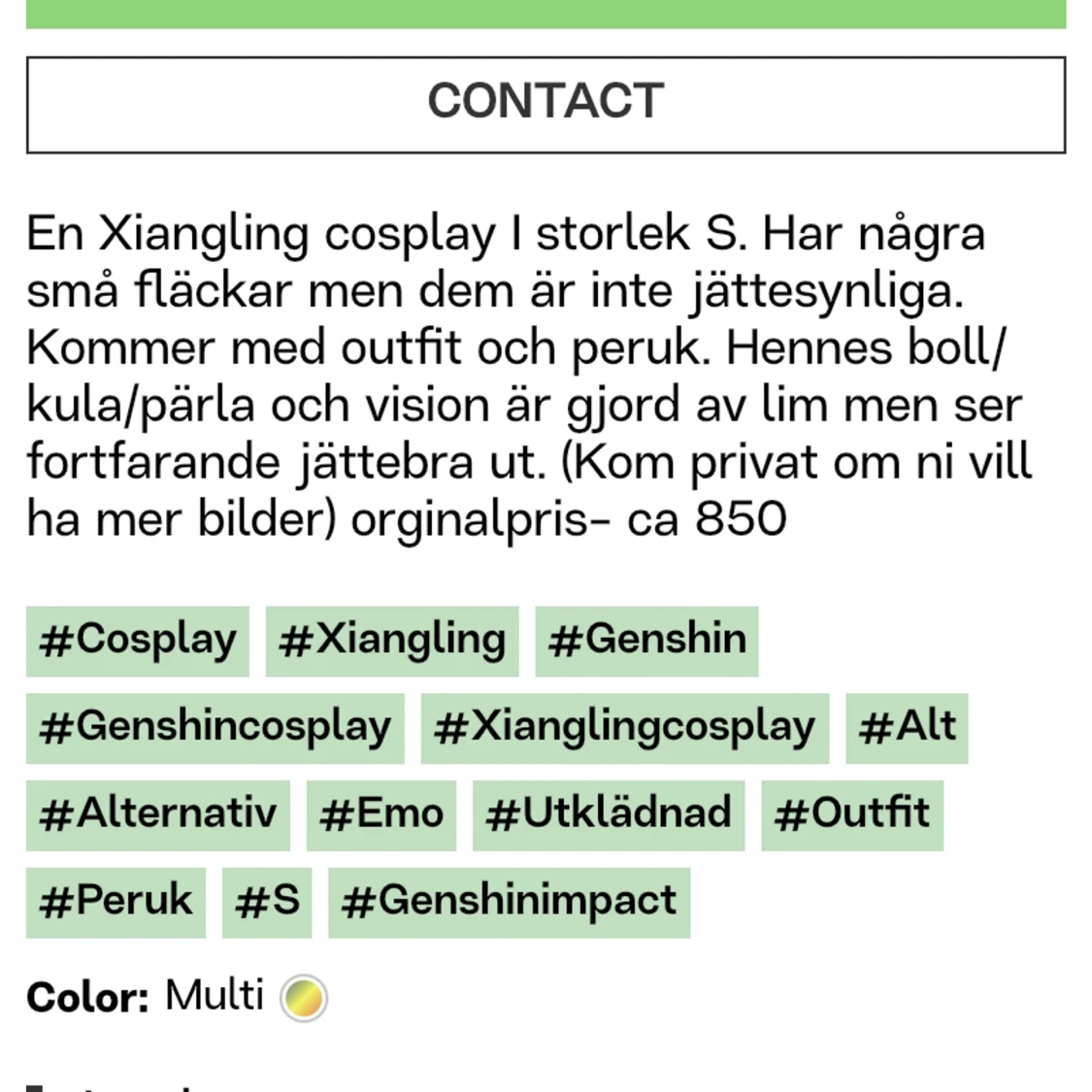 hjälper nico sälja sin Xiangling cosplay - 91