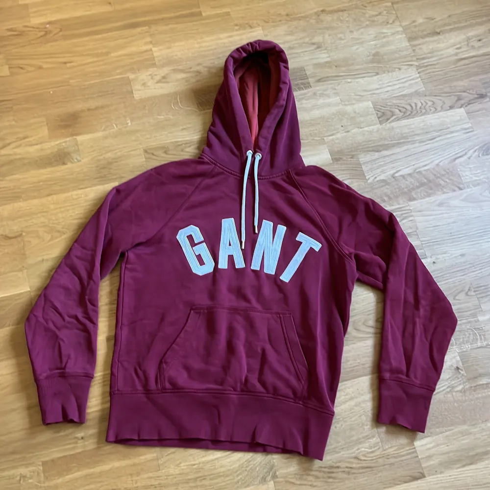 Säljer Gant tröja i storlek S men passar nog en storlek mindre då den är lite åt det tajtare hållet! Säljer pga att den aldrig kommer till användning längre 🫶🏼🫶🏼köparen står för frakten! Använd dig gärna av ”köp nu”!. Hoodies.