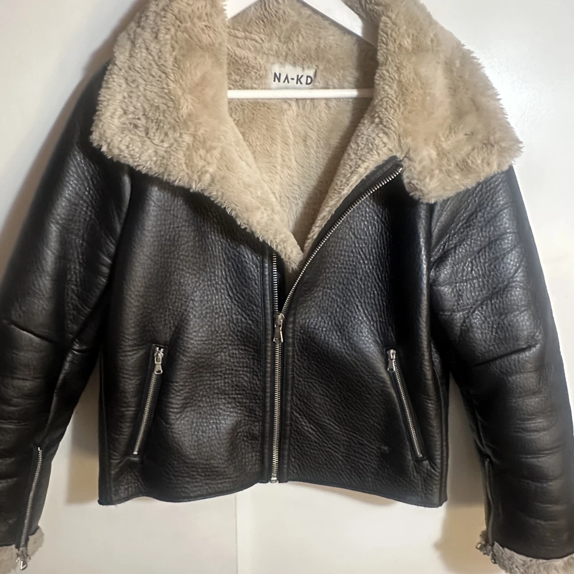 Kort teddy jacket - 90