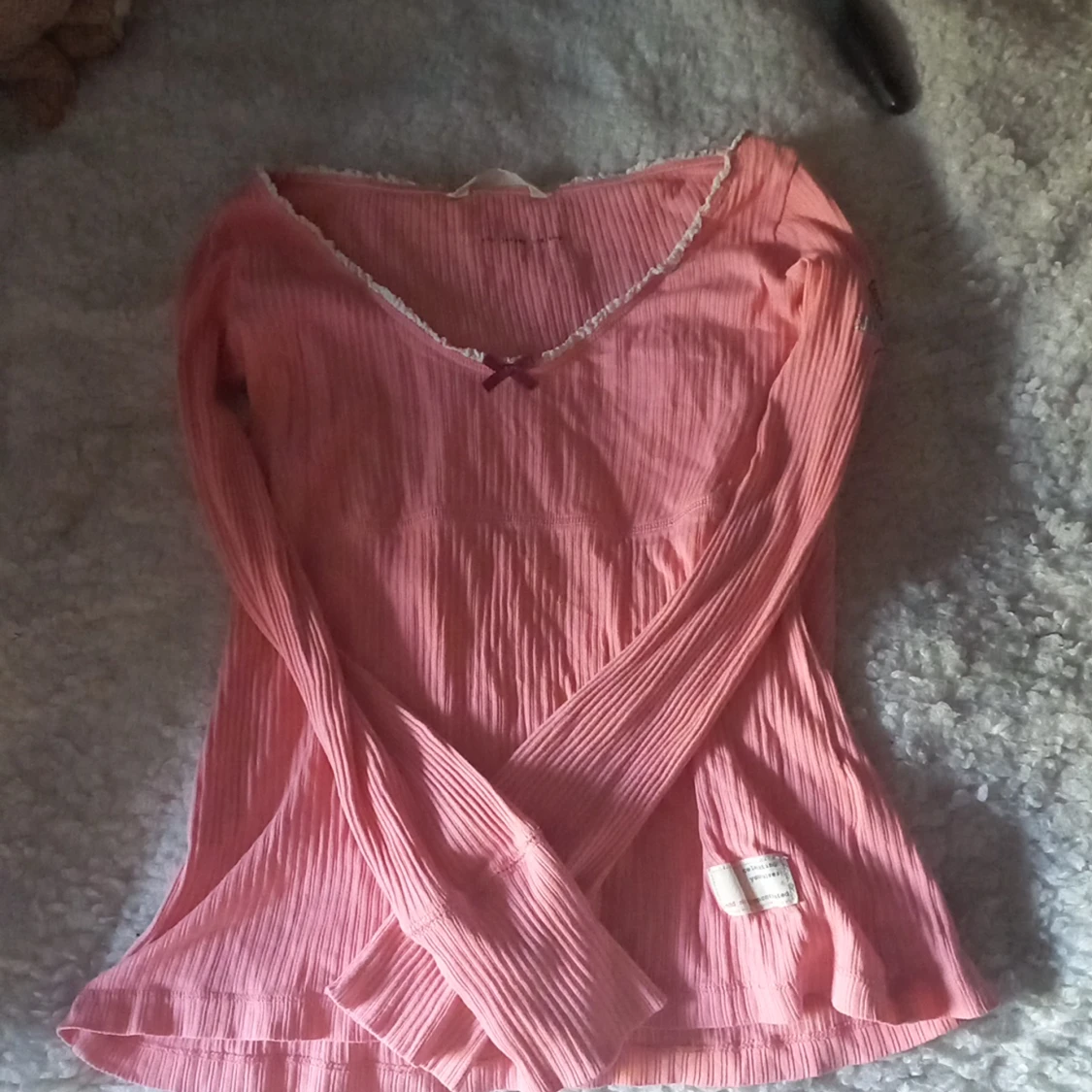 Snygg långärmad rosa tröja❤️ - 90