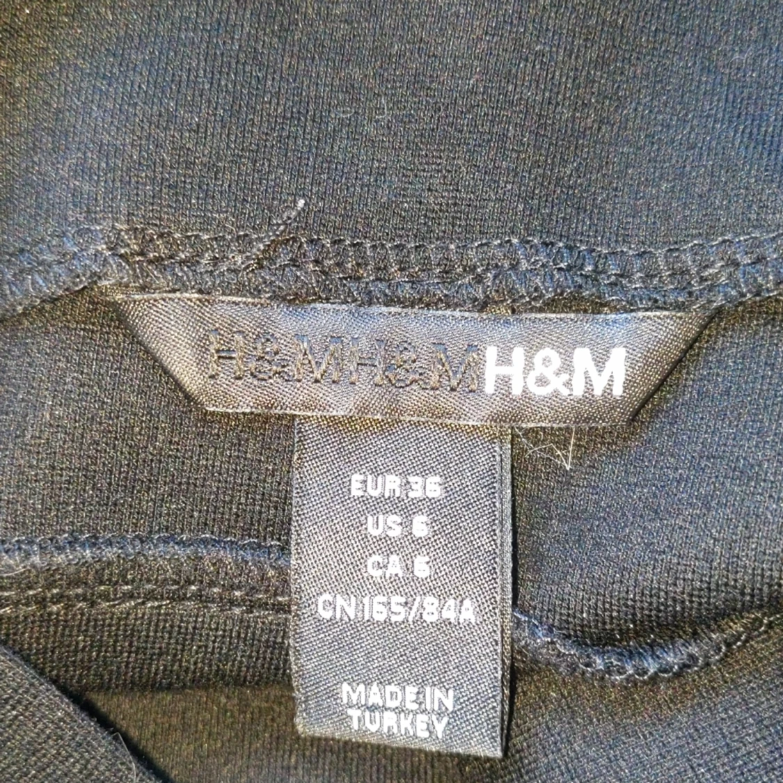 Svart tajt miniklänning  - 91