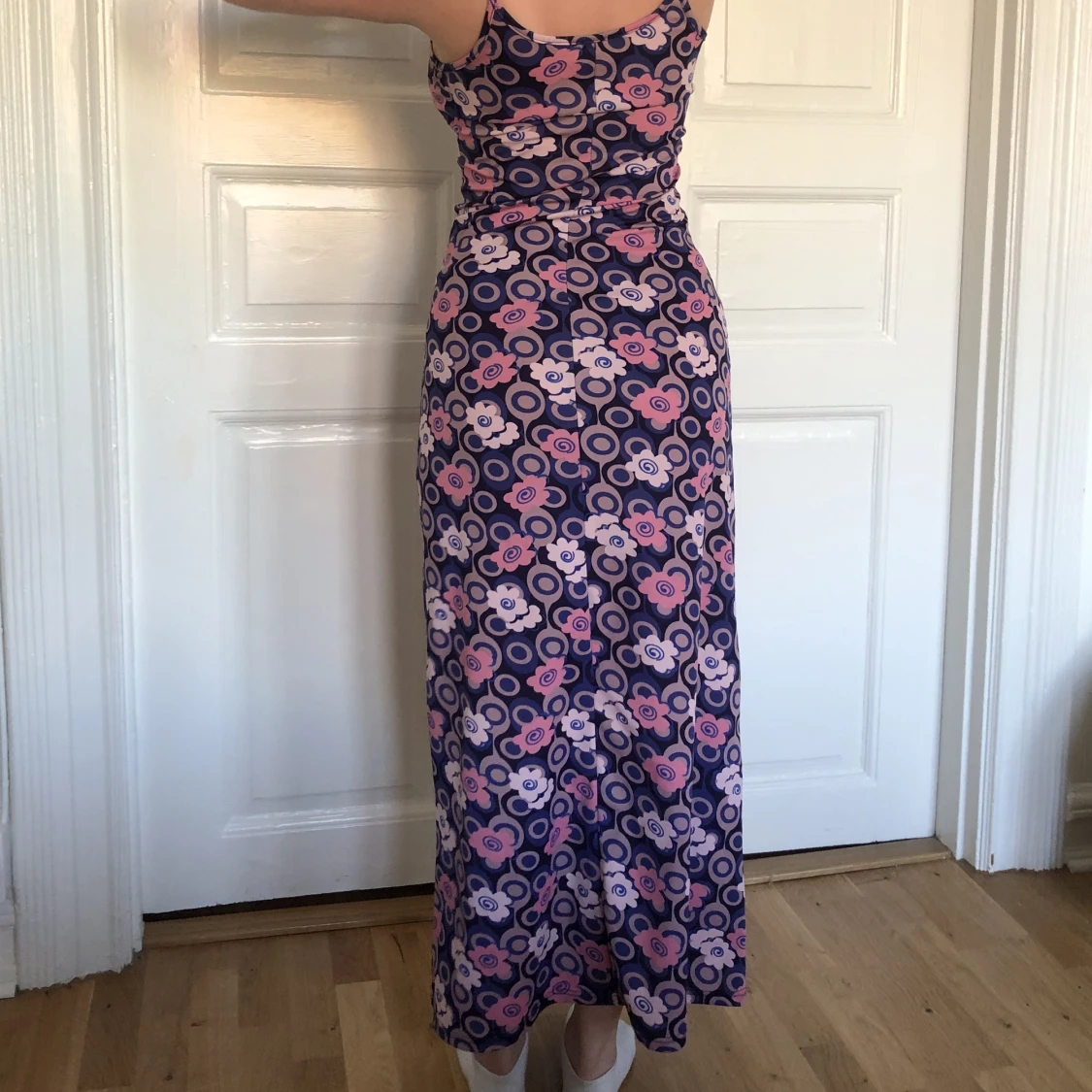 Blommig klänning  - 91