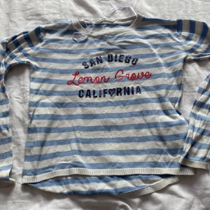 Blå vit randig tröja - En tröja som jag inte har använt mycke ,inga märken eller fläckar 