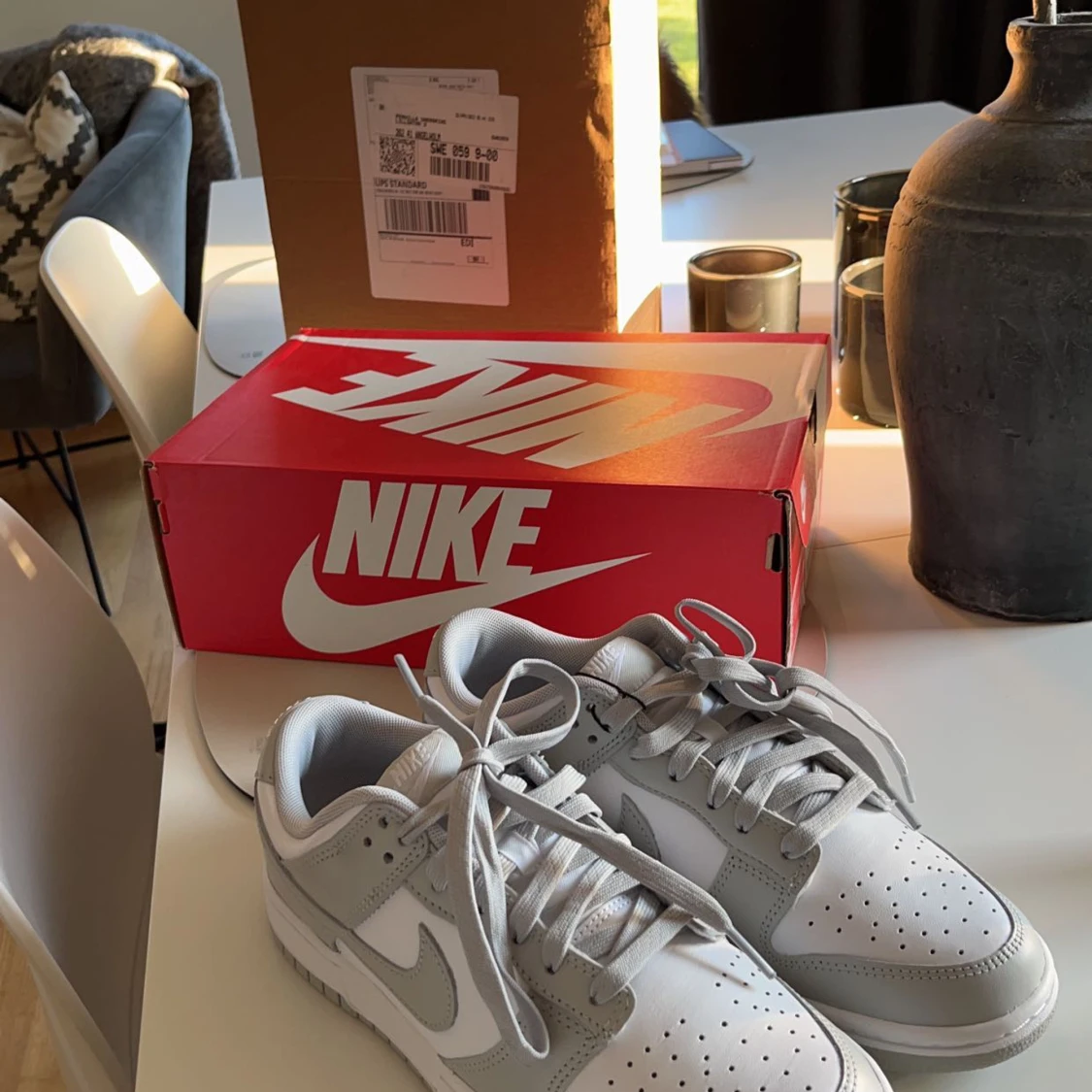 Nike dunk Grey fog  - 91