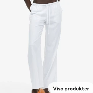 Linnebyxor  - Säljer dessa linnebyxor från HM i storlek S💜använda endast 2 ggr och säljer då de inte kommer till användning. Om fler är intresserade blir det budgivning!💗