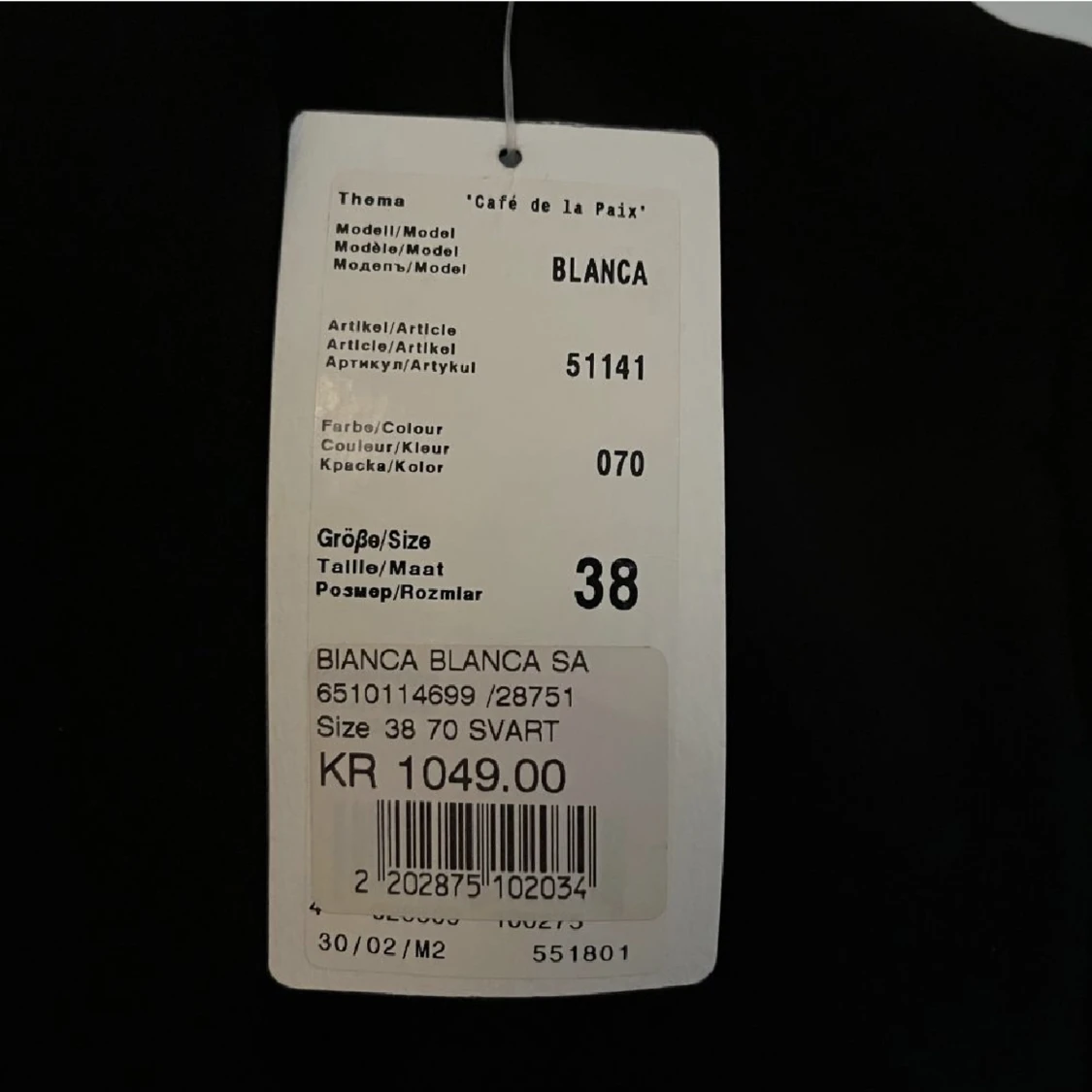 Kostymkjol BIANCA - 91