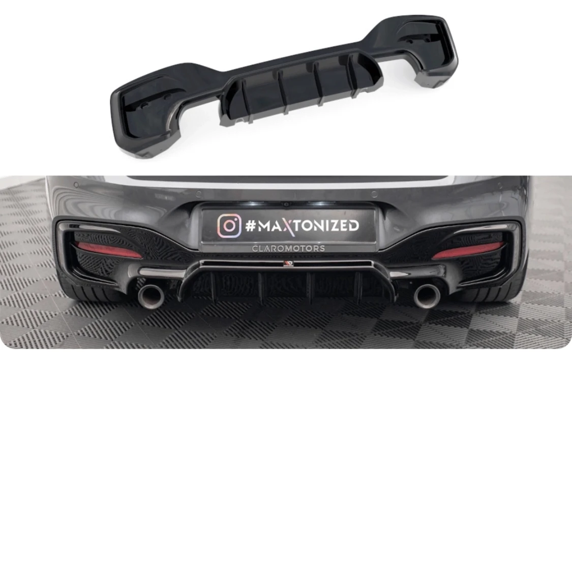 Bmw 120 Msport diffuser - 90