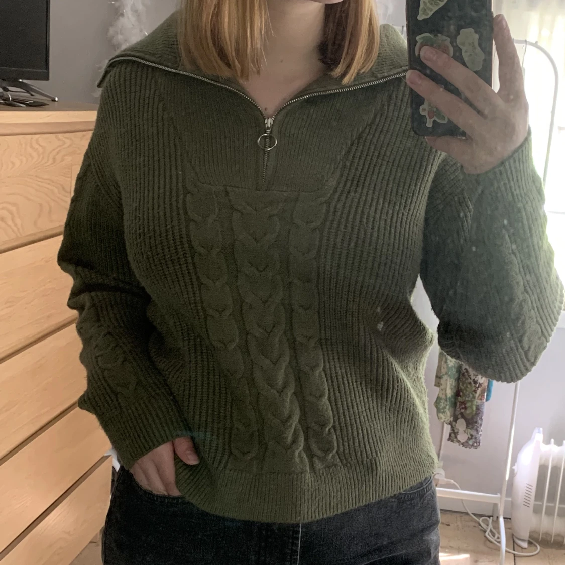 stickad tröja - 91