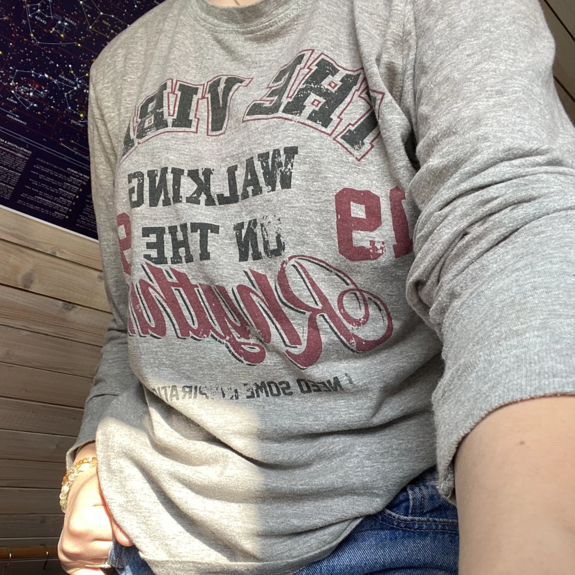 Urtvättad tshirt - 90