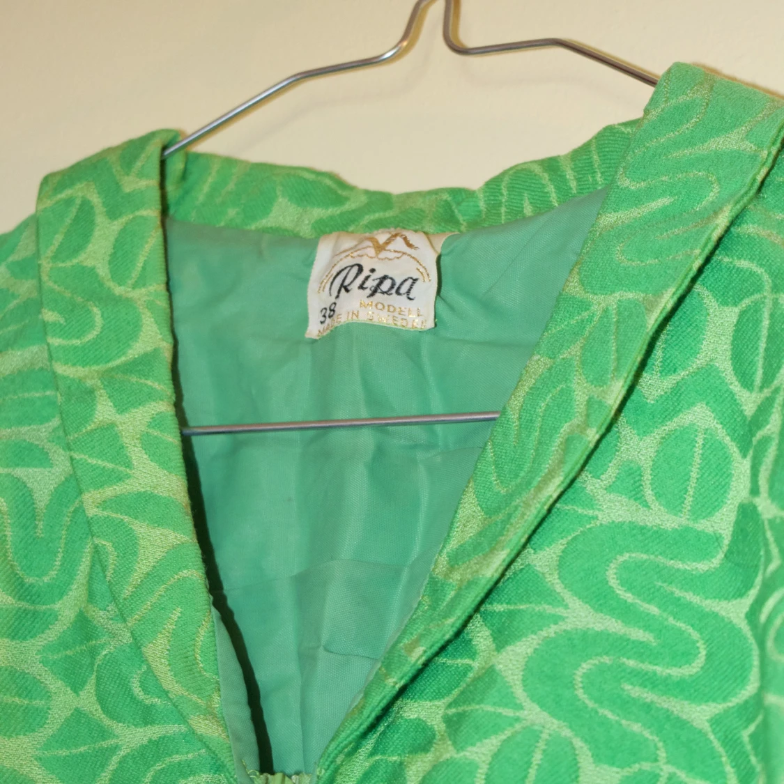 Grön klänning retro - 91