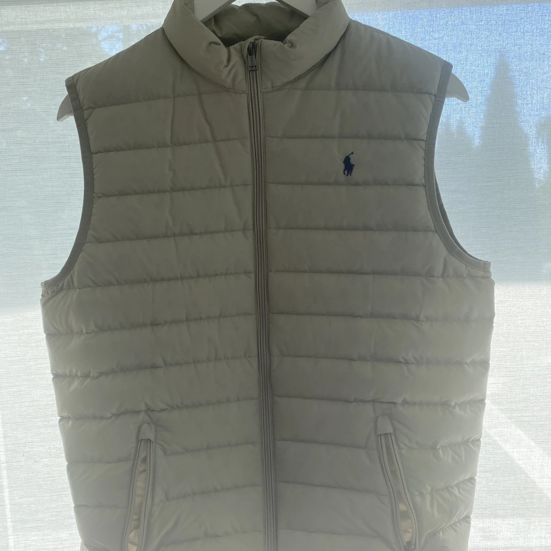 Vit/beige polo Ralph Lauren väst - 92