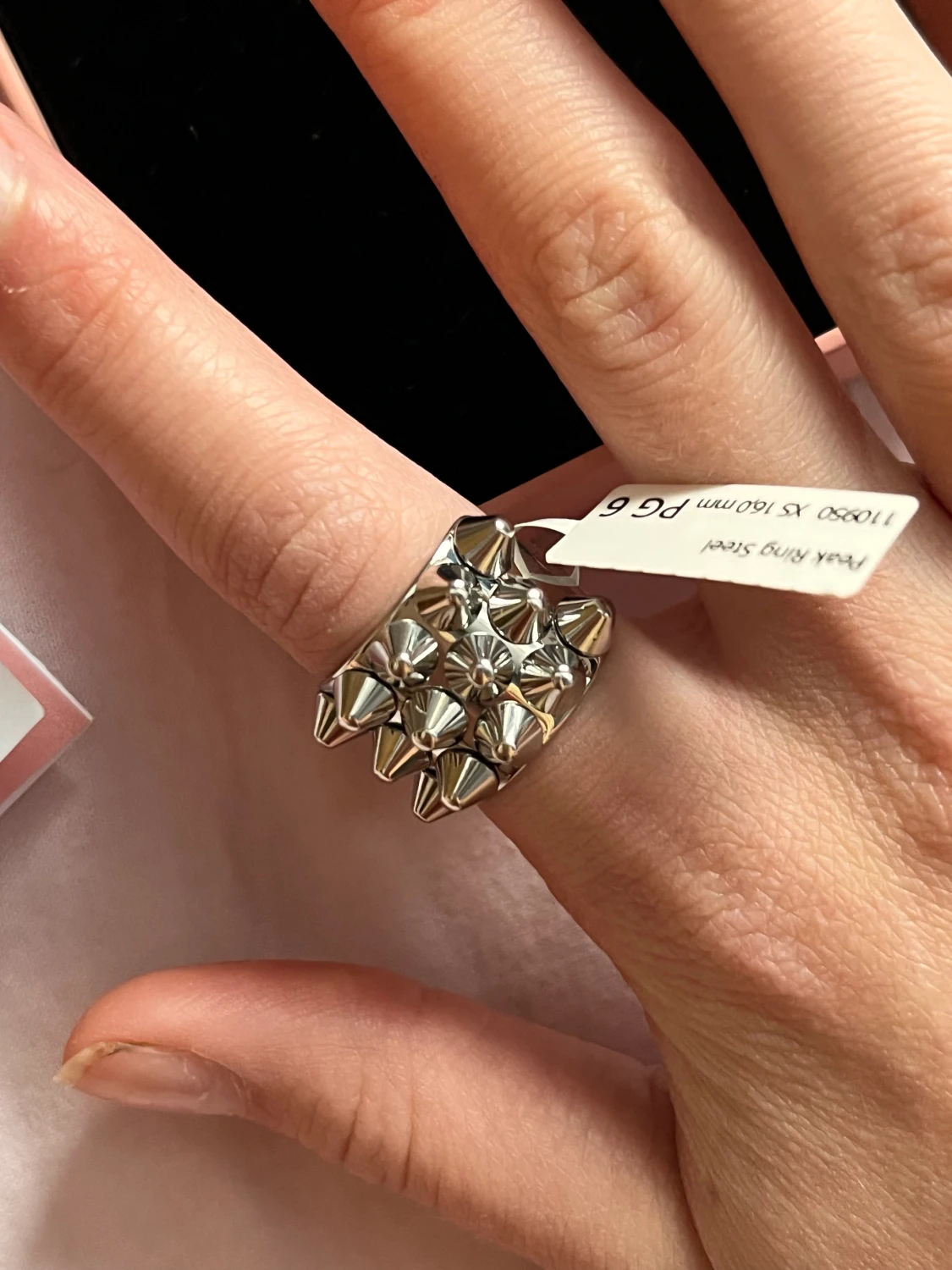 Edblad Ring ”Peak Ring Steel” - 90