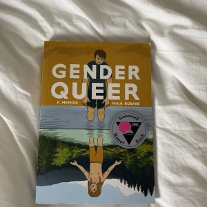 Boken gender queer - Helt ny bok som jag bara haft hemma. Säljs för ca 250-300kr som ny. Ryggen är ej knäckt. Det är en serietidningsbok. Det går bra att klicka på ” köp nu ” men kontakta mig ifall du har frågor eller vill ha fler bilder. 
