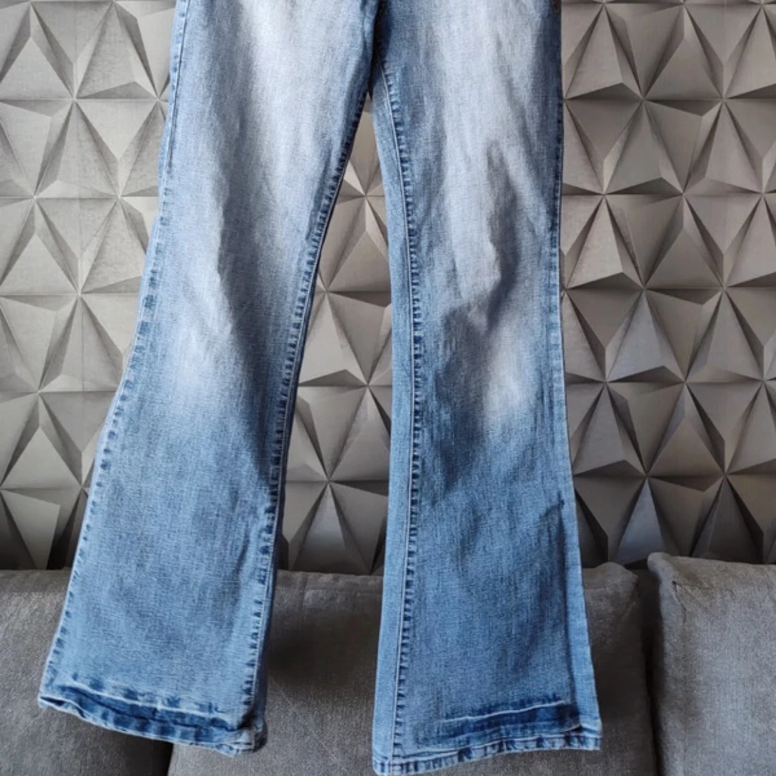 lågmidjade jeans - 91