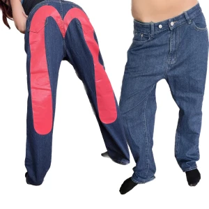 JEANS - Baggy knockoff evisu jeans