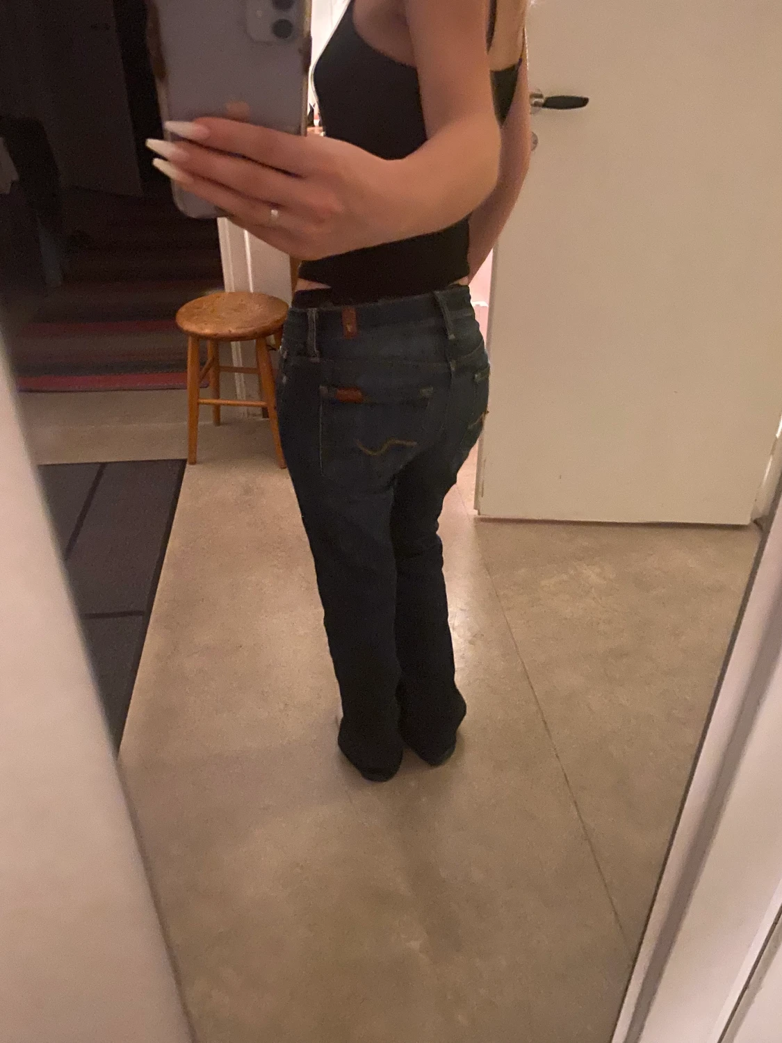 Lågmidjade jeans - 90