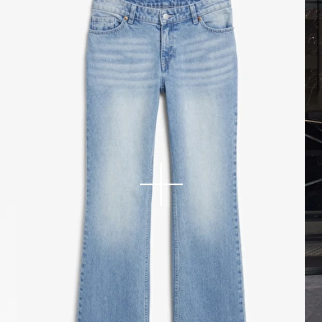 Lågmidjade jeans - 90