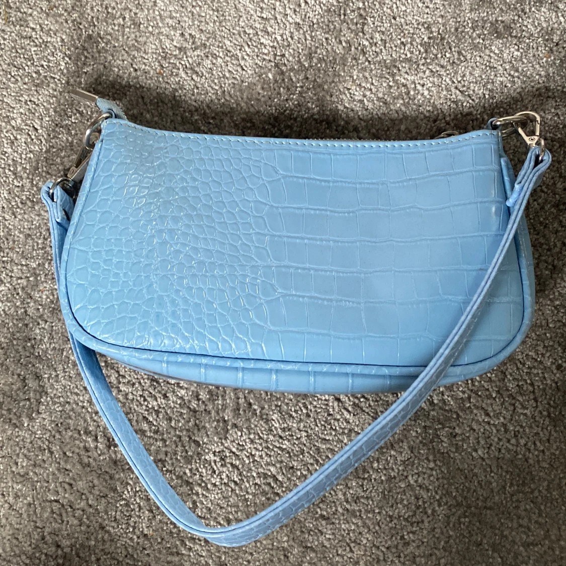 Blå axelväska  - 90