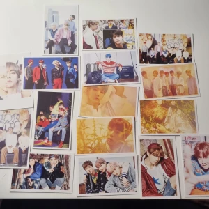 BTS lomocards - Säljer BTS lomocards i nyskick:)
