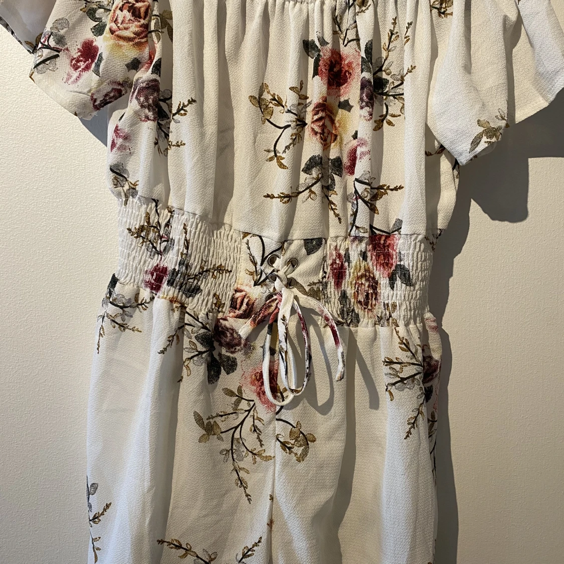 Blommig playsuit - 90