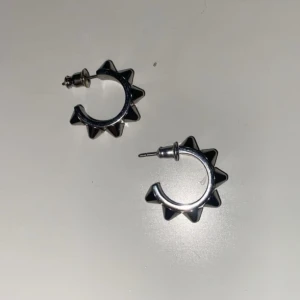 edblad örhängen  - säljer mina silvriga peak creoles edblad örhängen för de kommer inte till användning längre, nypris är 399kr ❤️