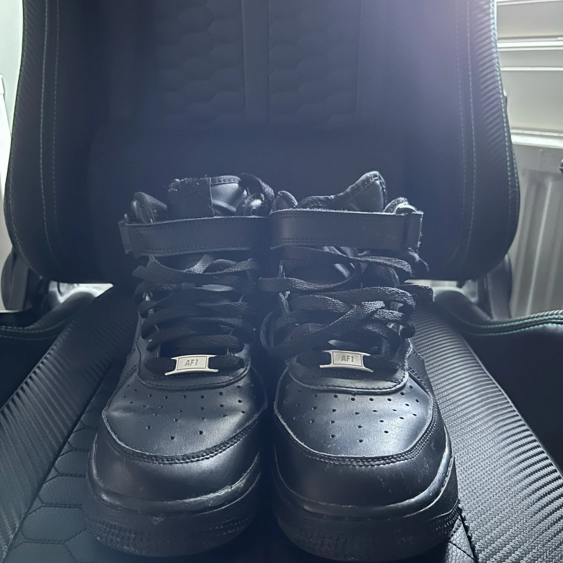 Nike air force 1 mid unisex-höga - 91