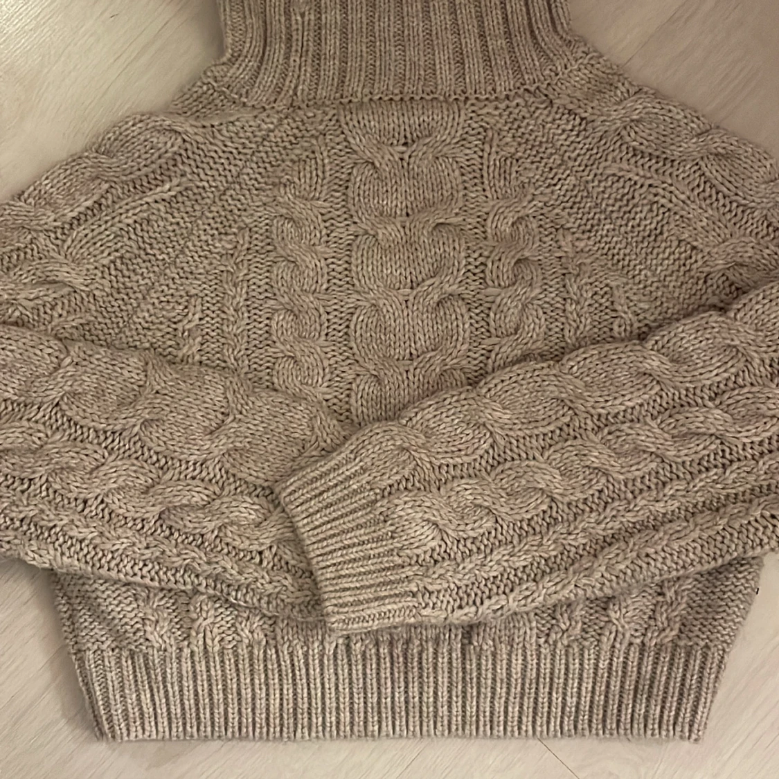 Stickad polo tröja💞 - 90